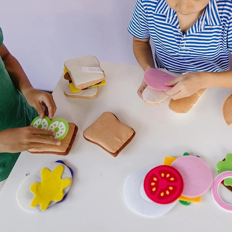 Pretend Play Hamburger