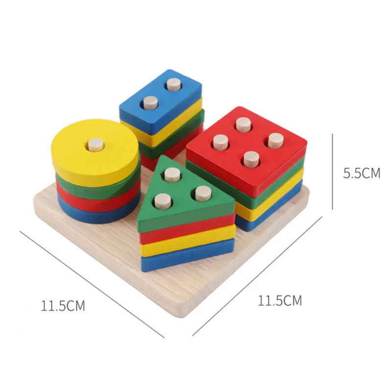 Montessori Shape Sorting Puzzle