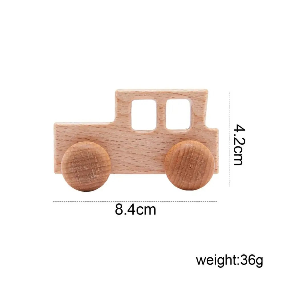 Montessori Wooden Mini Tractor